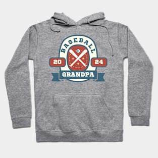 Baseball Grandpa Fathers Day Hoodie